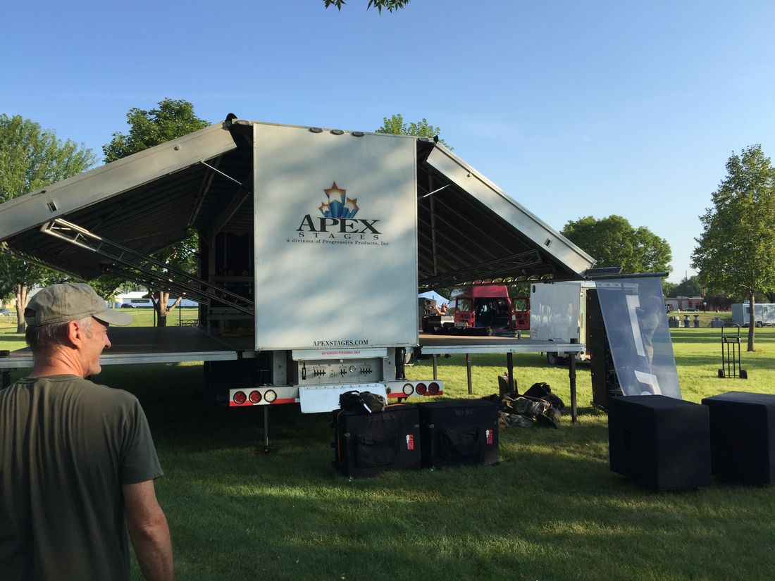 Large Portable Festival Stage
