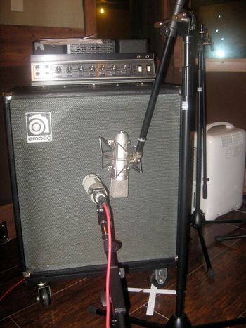 Vintage Ampeg bass amp
