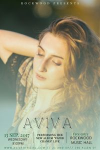 AVIVA Live at Rockwood Music Hall