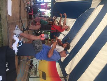 Sharks at Hillside Festival

