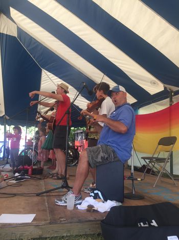 Sharks at Hillside Festival
