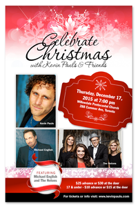 Celebrate Christmas with Kevin Pauls & Friends - Michael English & The Nelons 