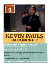 Kevin Pauls Concert