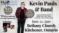 Kevin Pauls Music - "New Music" Party!  Full Band Concert