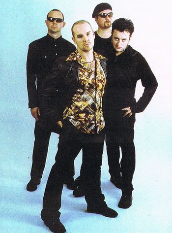 EP 2 Cover Art Circa 2002. What a band! Have a look at us. Left to right. Tim Hagan (Bass) Craig Thomson (Vocals) Steve Piper (Drums R.I.P Effect Brother), Jonny Gardiner (Guitars)
