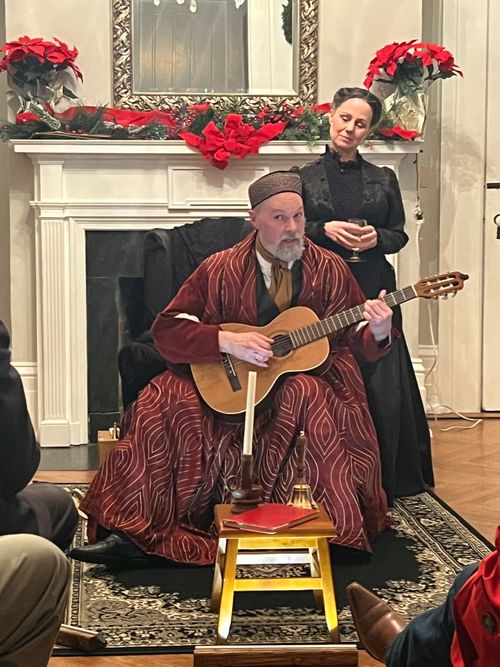 Christmas Carol House Concert Style Theater Theatre in your home Louisville Rannygazoo