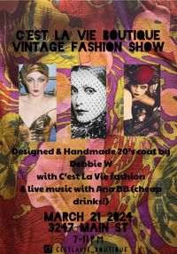 C'est La Vie Boutique Vintage Fashion Show