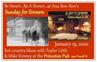 Ana Bon-Bon's Sunday for Sinners Music Saloon