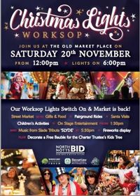 Worksop Christmas Lights Switch On