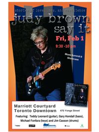 Judy Brown Blues Summit Showcase