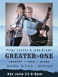 Greater Than One - Judy Brown & Paige Lennox