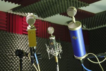 The Jokerr endorses BLUE Microphones. This array was used to record live drums in The Jokerr's Lair AZ, in 2012
