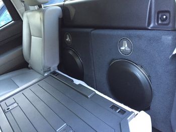 JL Audio Stealthbox 13.5's in The Jokerr's 2012 Tundra
