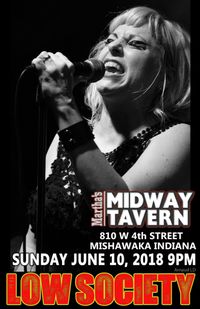Low Society | The Midway Tavern, Mishawaka Indiana