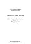 Melodies of the Balkans - (Arr. Jenny Greig for Flexible Sax Ensemble)