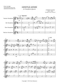 Gentle Annie - Traditional American Folk Song by Stephen Foster (Arr. Josie Simmons)