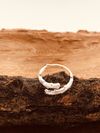 Silver Branch Ring (Adjustable)