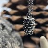 Mini Pinecone Necklace (Adjustable)