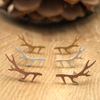 Dainty Antler Studs