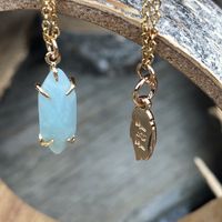 Amazonite Crystal Necklace