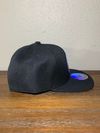 Black Snapback Hat w/ Red Logo