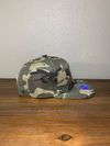 Camo Snapback Hat w/ Gold Logo