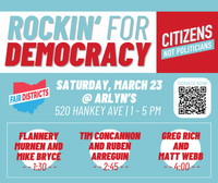 Flannery Murnen & Mike Bryce (Rockin' for Democracy event)
