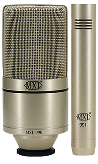 MXL 990 Large Diaphragm Condenser/991 Small Diaphragm Condenser