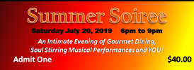 SOLD OUT! - Summer Soiree Ticket