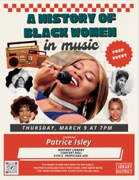 A History of Black Women in Music Starring Patrice Isley