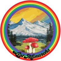 Mushroom Mountain Sticker