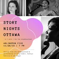 Story Nights with King Kimbit, Kathryn Patricia & Leah Cogan