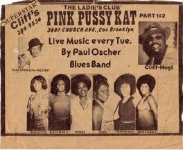 AD FOR PAUL’S GIG AT THE PUSSYCAT
