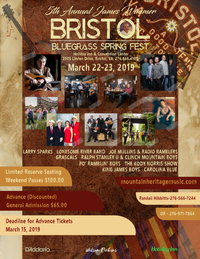 The King James Boys @ Bristol Spring Bluegrass Festival