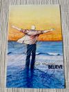 GB Leighton Signed Believe Poster
