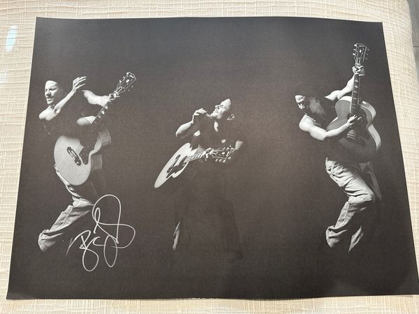 GB Leighton Signed Poster 