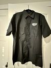 GB Leighton Work Button Down Shirts, Black 