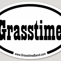 Grasstime Oval Sticker