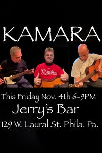 Kamara Trio at  Jerrys  (click image for details)