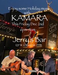 Kamara Trio at  Jerrys  (click image for details)