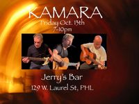 Kamara Trio at  Jerrys  (click image for details)