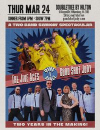 Two band swingin' spectacular - The Jive Aces with Good Shot Judy