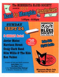 Craig Clark Band:  Road to Memphis Fundraiser