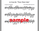 G.F. Handel "Air" from Water Music Suite