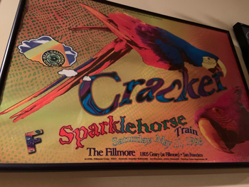 I became a huge Sparklehorse fan after this show. Singer Mark Linkous was still recovering from a heroin overdose and performed the show while sitting in a wheelchair.  He took his own life a few years later. What an amazing talent he was.
