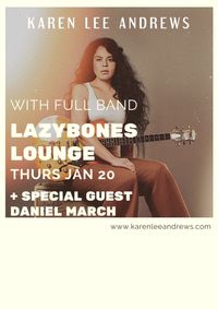 Karen Lee Andrews (full band) with special guest Daniel March