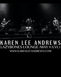 Karen Lee Andrews at Lazybones for Mother's day