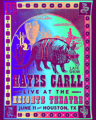 Hayes Carll 6/11/2021 Late Show