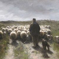 The Shepherd Tends by Mystic Men