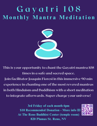 3rd Friday Monthly - Gayatri Mantra 108 - Meditation